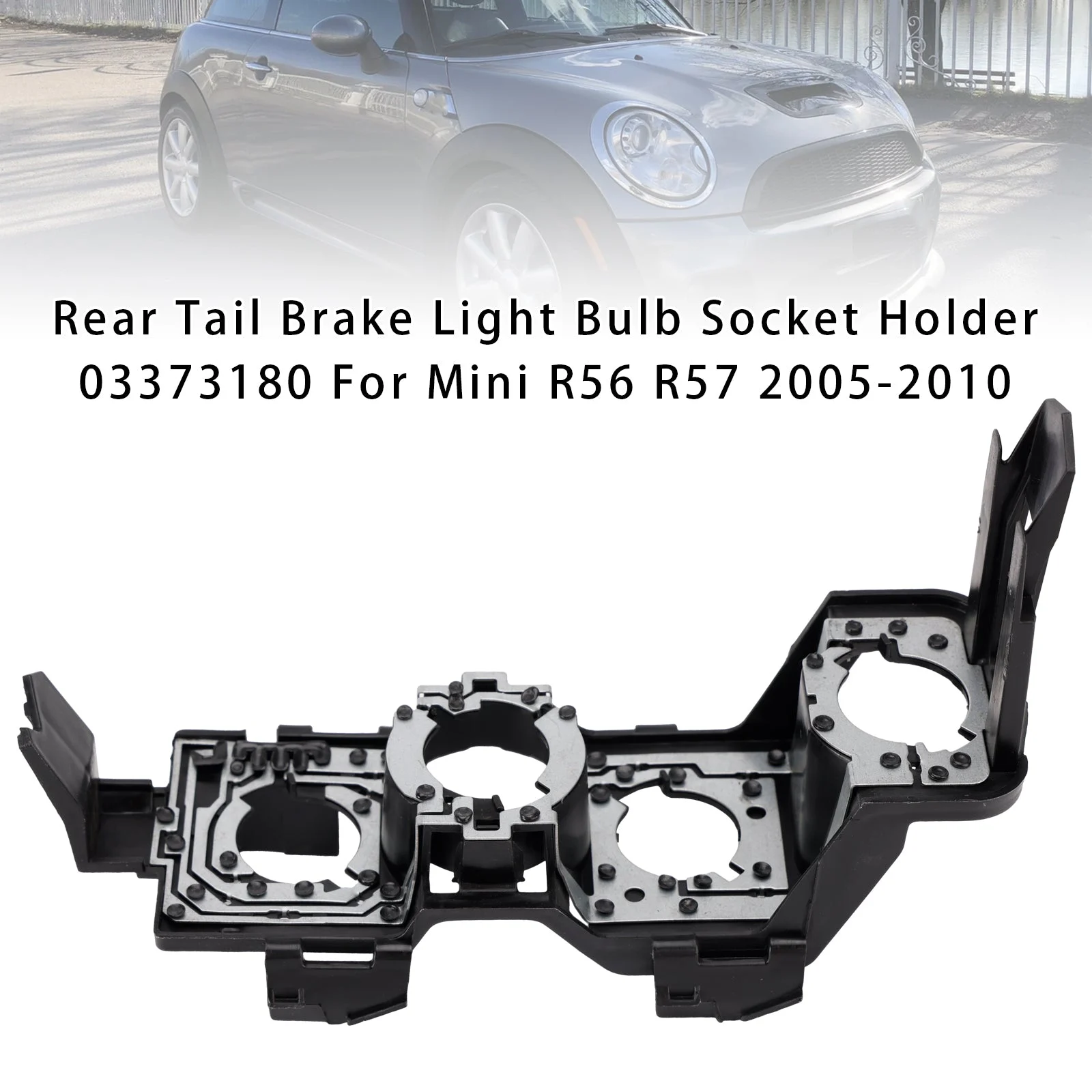 Rear Tail Brake Light Bulb Socket Holder 03373180 For Mini R56 R57 2005-2010