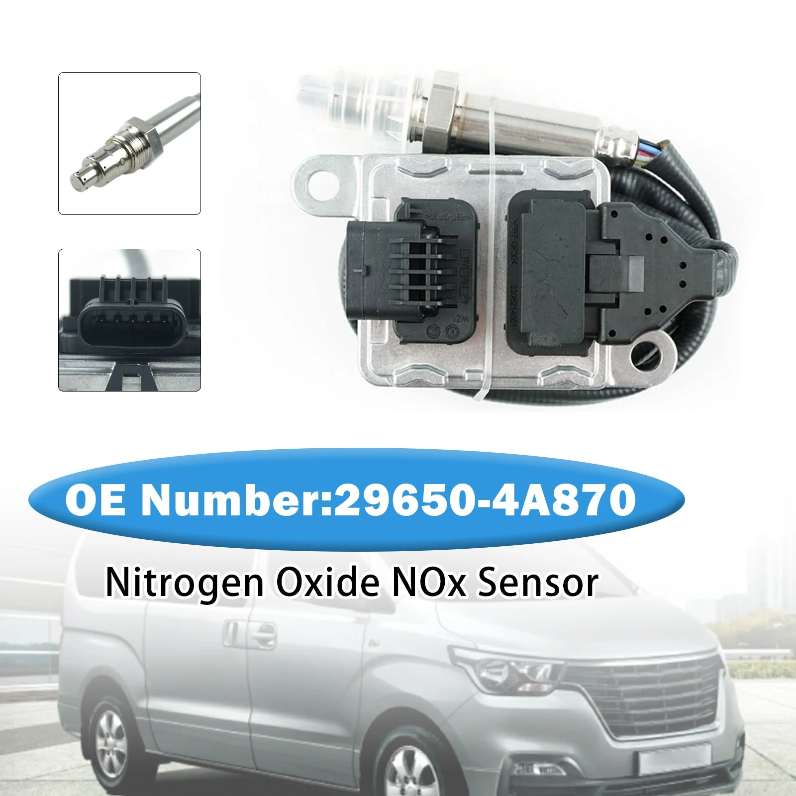 Nitrogen Oxide NOx Sensor 29650-4A870 For Hyundai Grand Starex 2017-2020