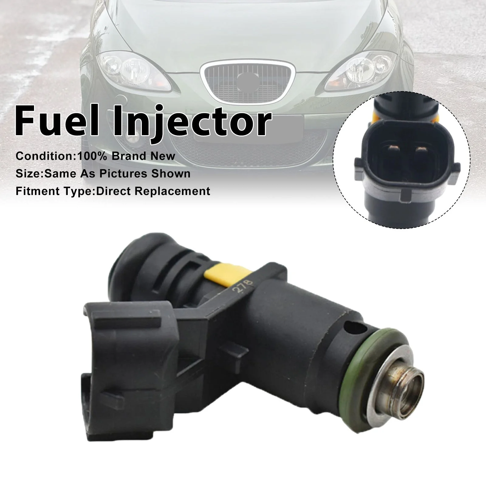 1Pcs Fuel Injector For Seat Altea For Skoda Fabia I 2006-2007 036906031AG