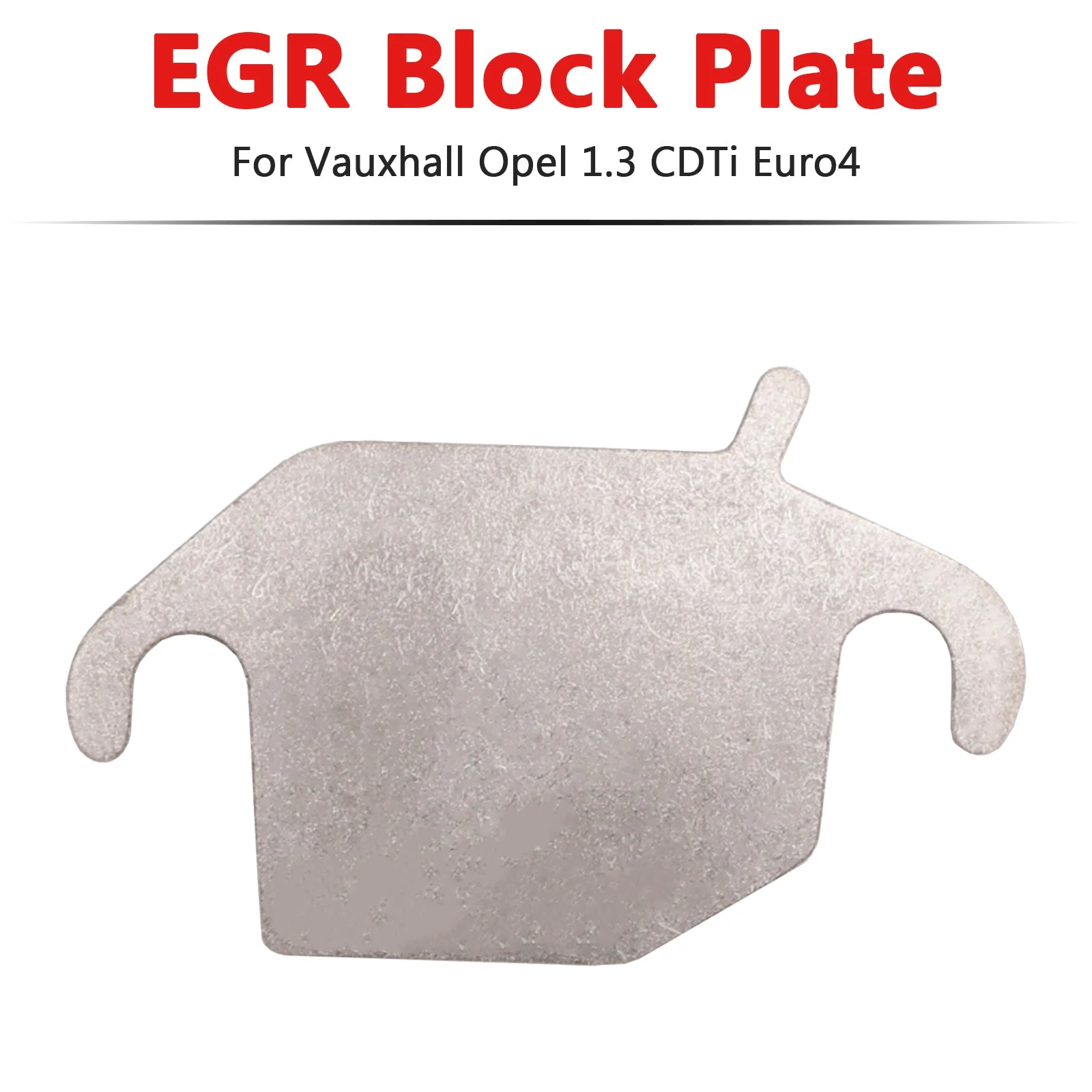 EGR Blank Plate for Vauxhall Opel 1.3 CDTi Corsa Astra Meriva Combo Agila
