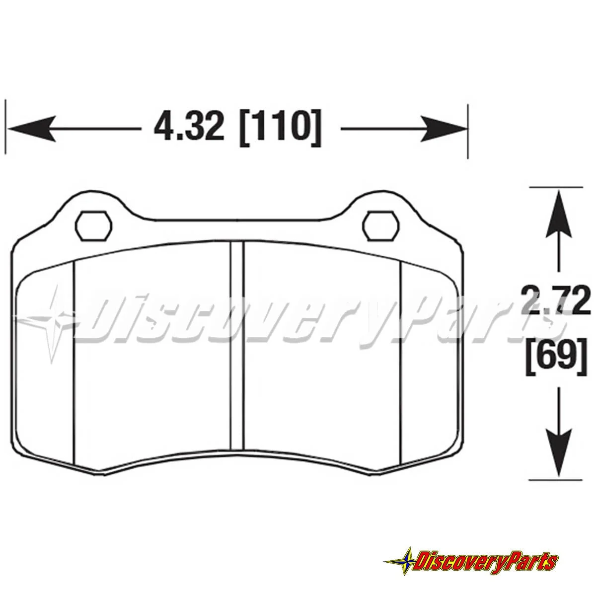 Carbotech 2010-13 Camaro SS 6.2L & ZL1 Rear Brake Pad Set