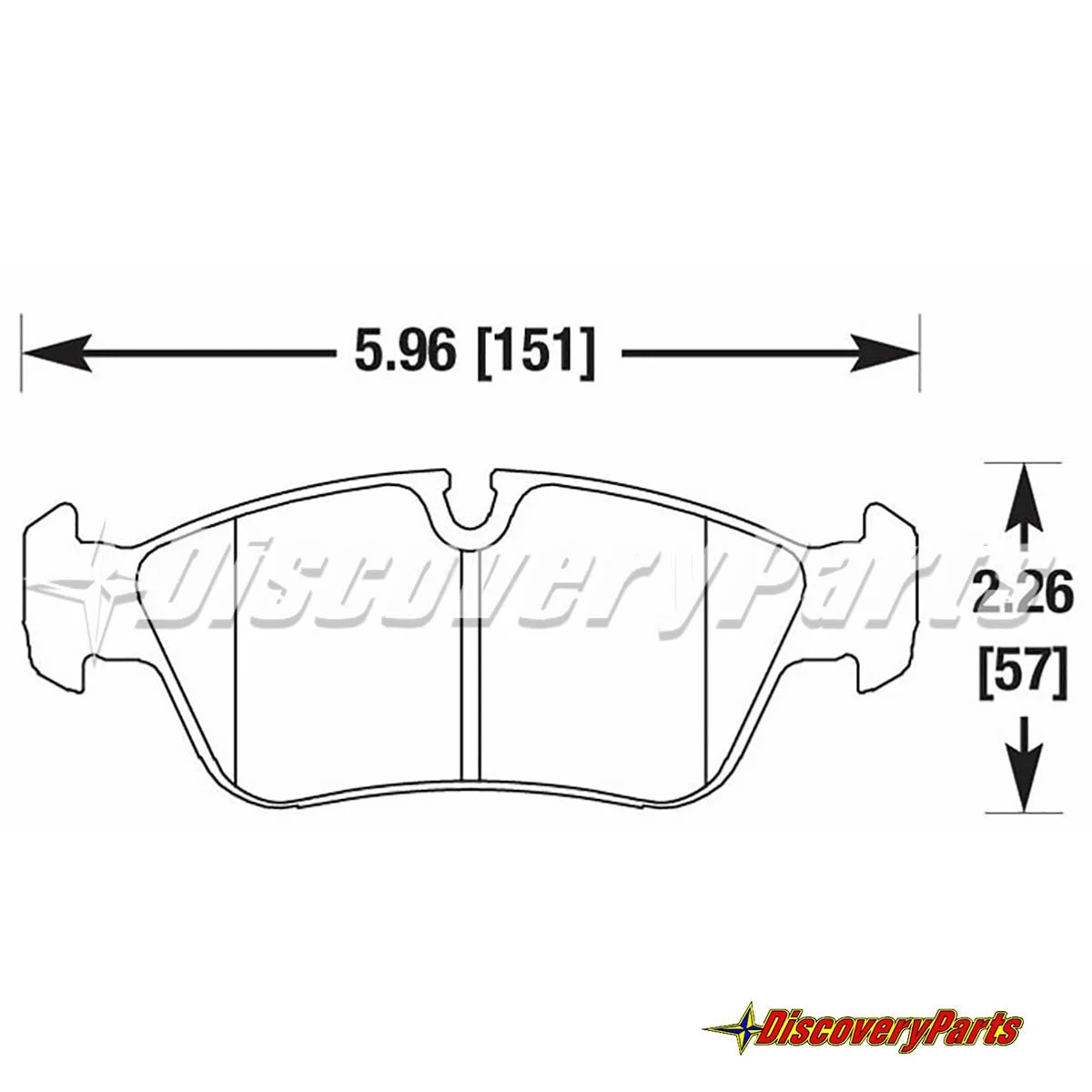 Carbotech CT558 BMW Brake Pad Set