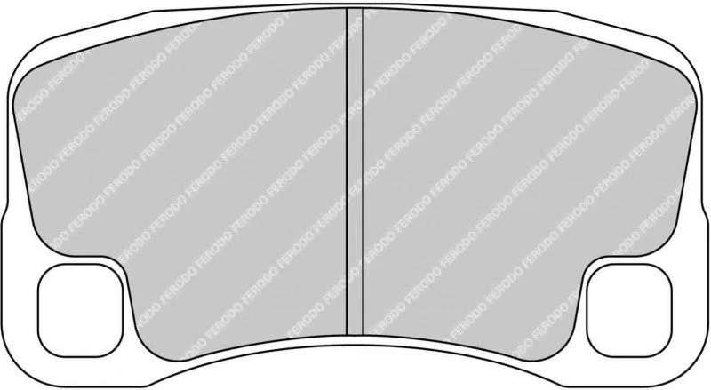 Ferodo FRP3143W DS3.12 Porsche 997 GT2, GT2 RS, GT3, GT3 RS Rear Brake Pads