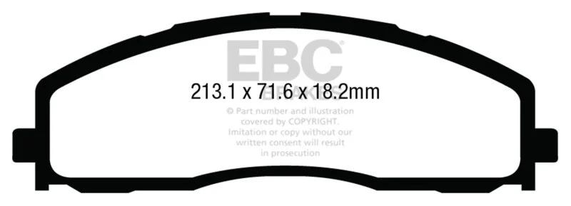EBC Extra Duty - Front Pad PN ED93015