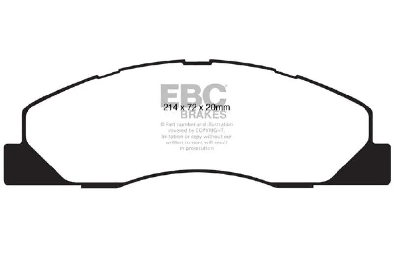 EBC Extra Duty - Front Pad PN ED91847