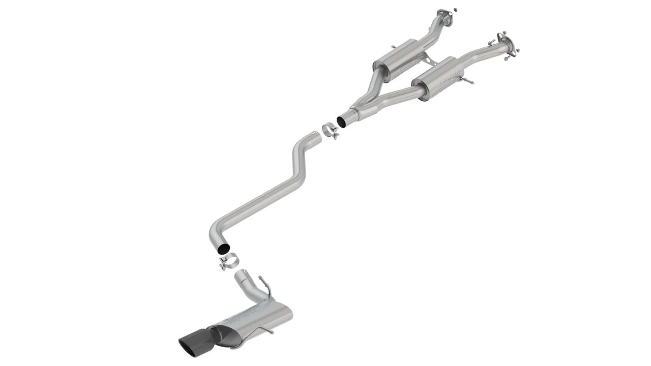 2014-2020 Jeep Grand Cherokee Cat-Back Exhaust System S-Type Part # 140748BC