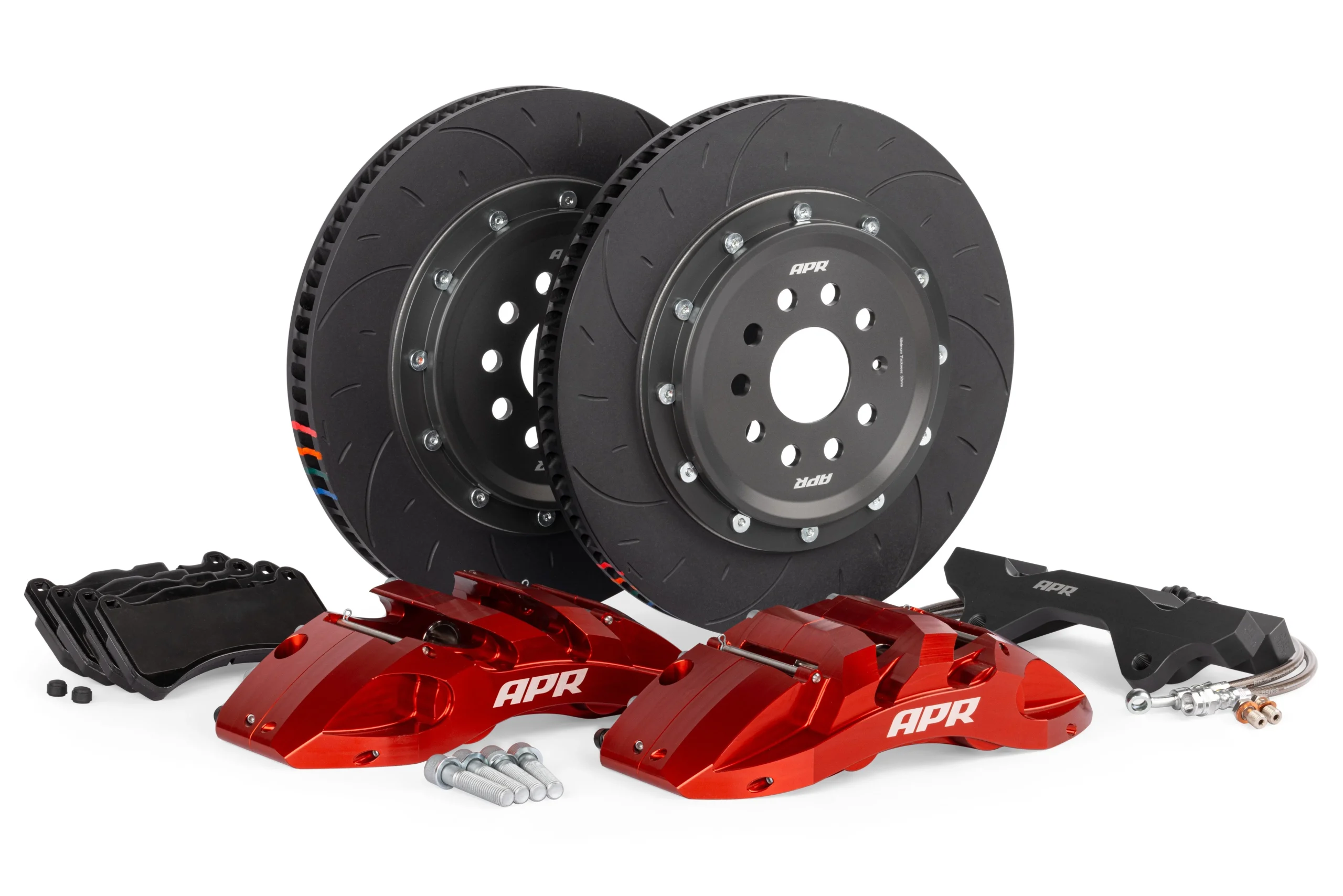 APR 370x34mm 6-Piston Big Brake Kit - Front - Red - (8V RS3)