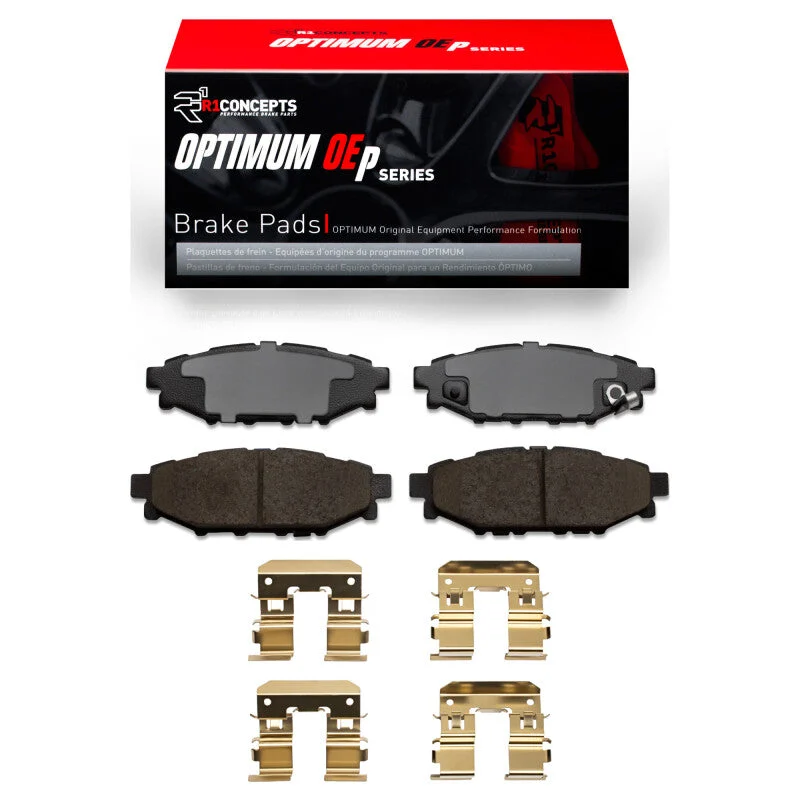 R1 08-21 Subaru WRX Rear R1 Optimum OE Pads & Hardware Kit