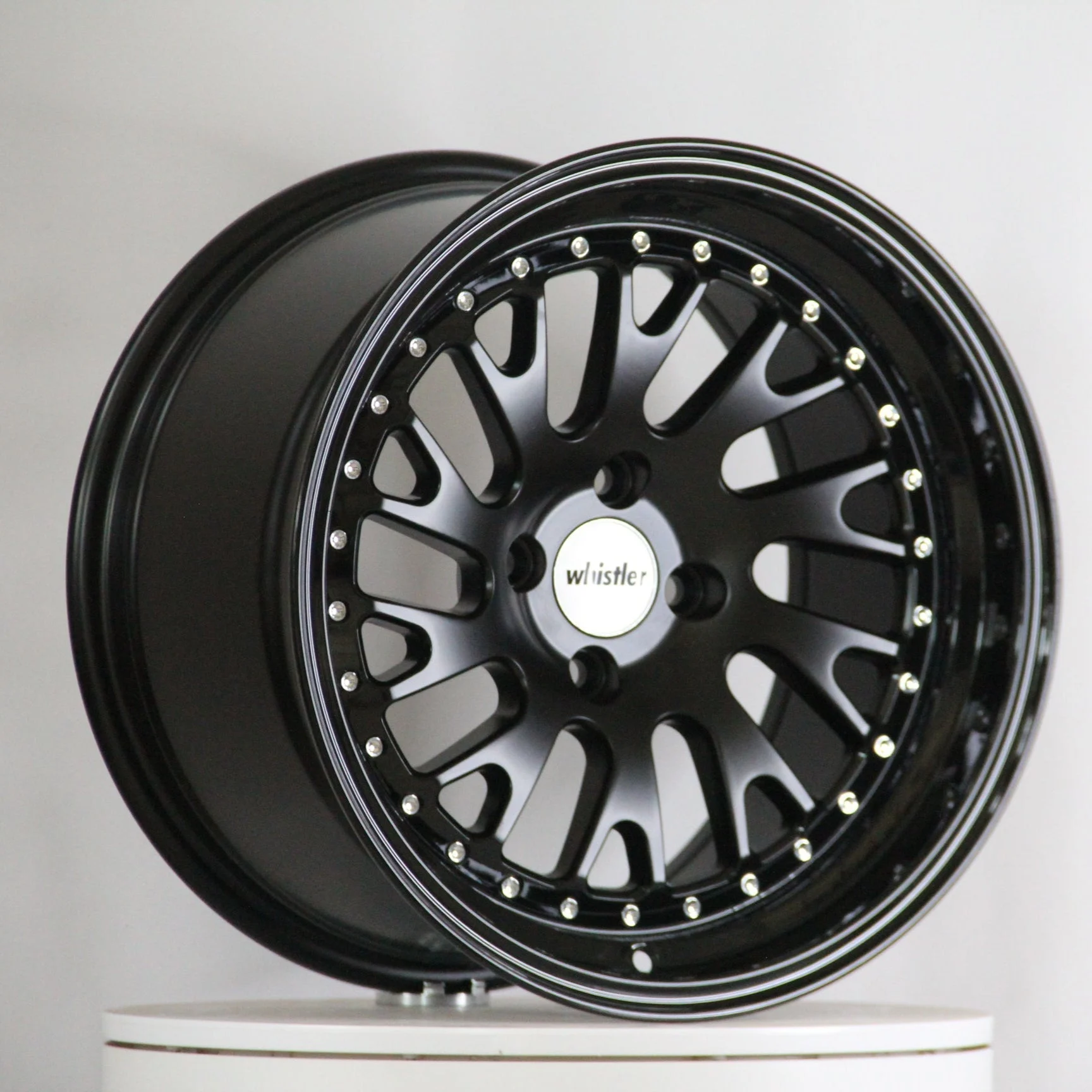 SK1-T Satin Black / Gloss Black Lip