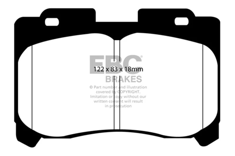 EBC - Front Redstuff Pad PN DP31004C