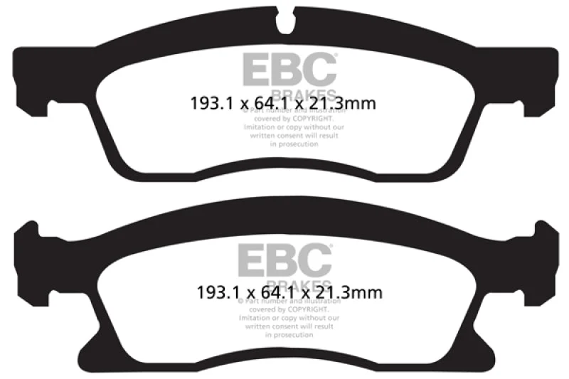 EBC - Front Yellowstuff Pad PN DP42136R