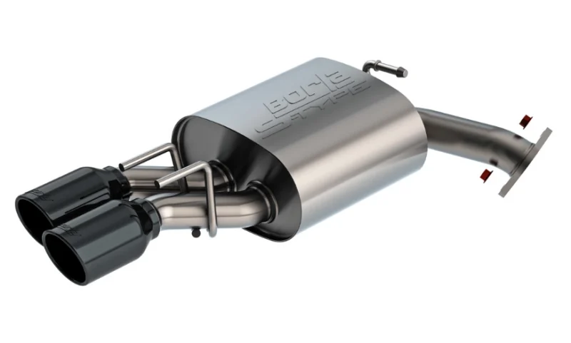 Borla 2025 Toyota Camry SE/XSE AT S-type Axle-Back Exhaust - 3.5in Black Chrome Tips