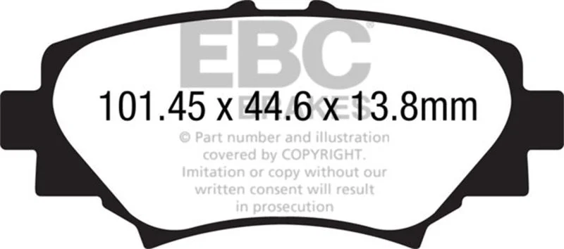 EBC - Rear Redstuff Pad PN DP32186C