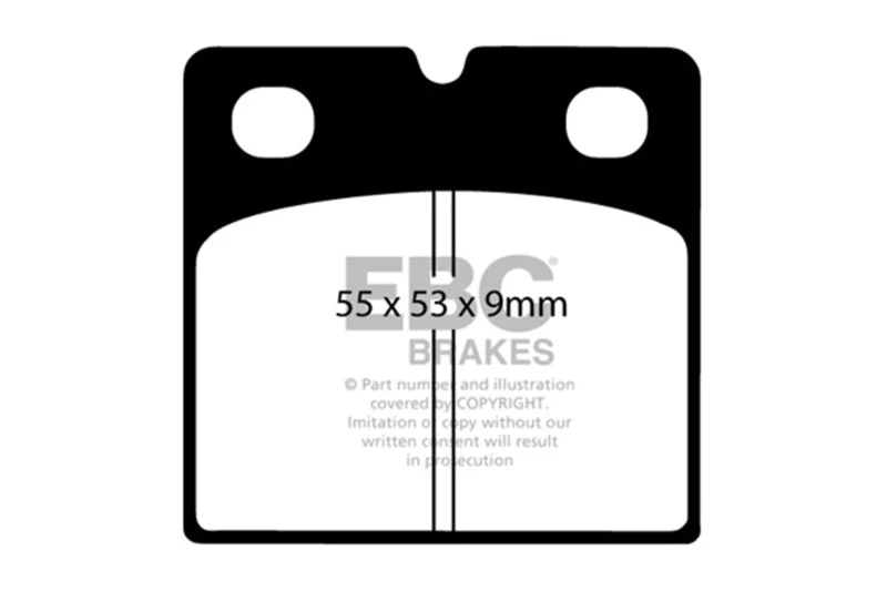 EBC Ultimax2 Low Dust Street - Rear Ultimax 2 Pad PN UD971