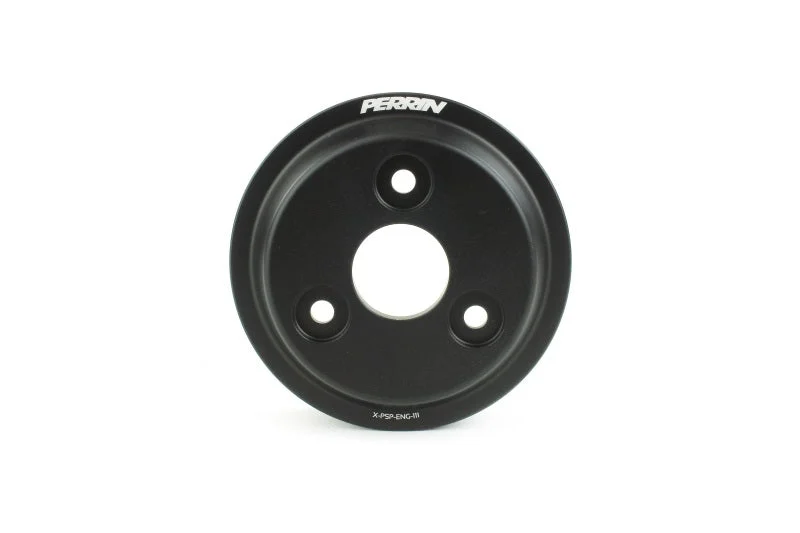 PERRIN 22-26 Subaru WRX / 21-25 Crosstrek / 20-25 LGT/OBXT/FXT Lightweight Water Pump Pulley - Black