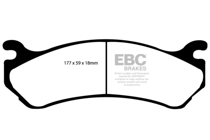 EBC - Front Yellowstuff Pad PN DP41304R