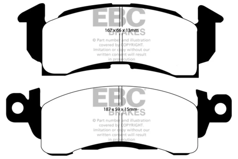 EBC - Front Greenstuff Pad PN DP61145