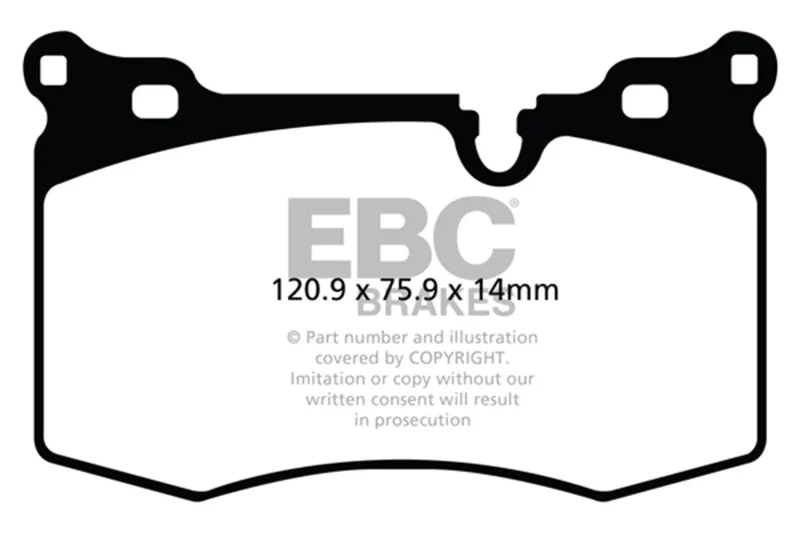 EBC - Front Yellowstuff Pad PN DP41854R