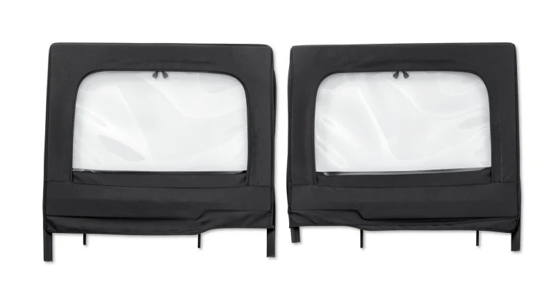 Bestop 20-26 Jeep Gladiator / 18-26 Wrangler JL 4-Door Element Upper Doors (Rear Black Diamond)