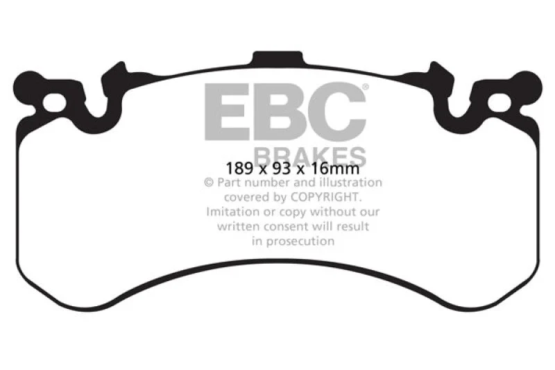 EBC - Front Yellowstuff Pad PN DP42158R