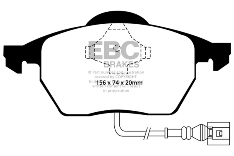 EBC - Front Redstuff Pad PN DP31330C