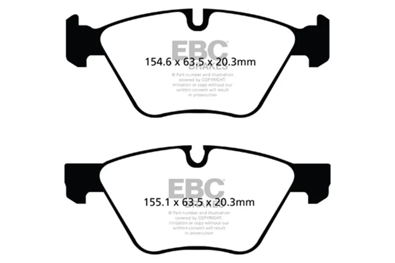 EBC - Front Yellowstuff Pad PN DP41493R