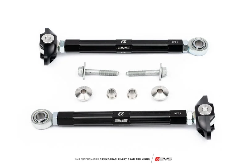 AMS Performance Audi R8 (RWD & AWD) / Lamborghini Huracan (RWD Only) Billet Rear Toe Links