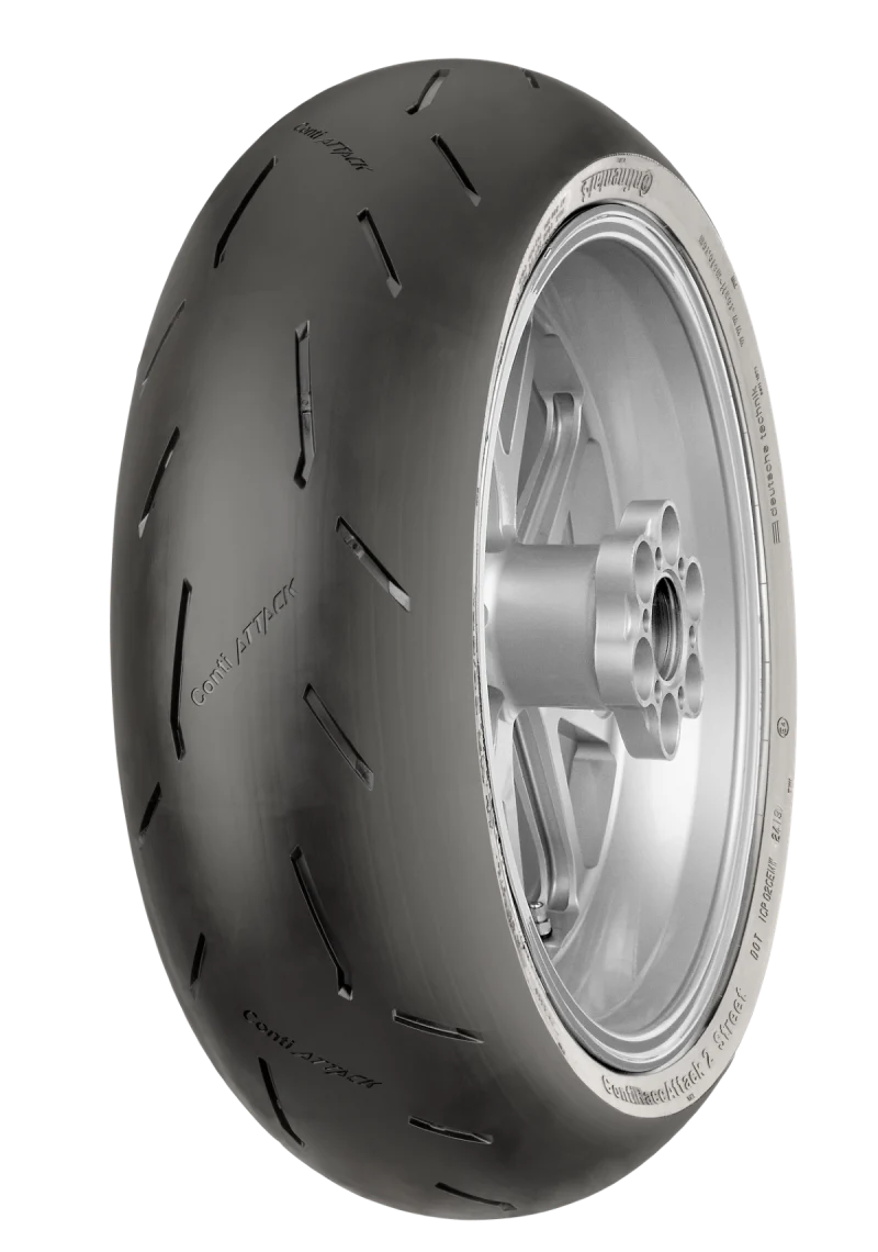 Continental ContiRaceAttack 2 Street - 180/55 ZR 17 M/C (73W) TL Rear