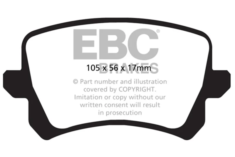 EBC - Rear Redstuff Pad PN DP32004C