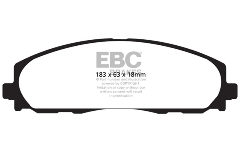 EBC - Front Greenstuff Pad PN DP61888