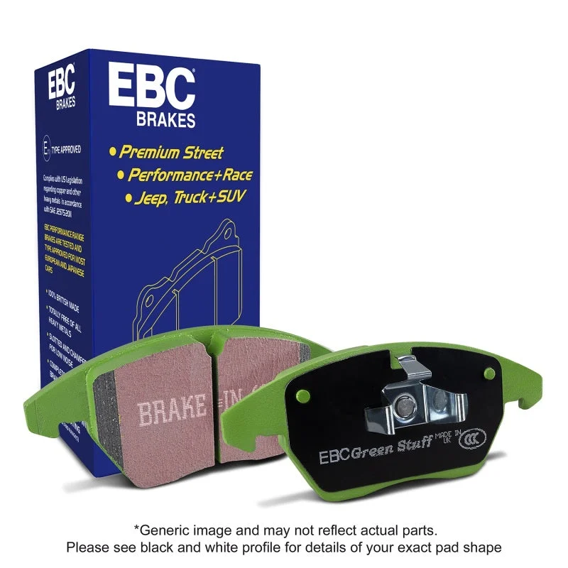 EBC 07-09 Acura RDX 2.3 Turbo Greenstuff Front Brake Pads