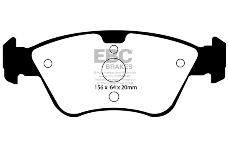 EBC - Front Redstuff Pad PN DP31075C