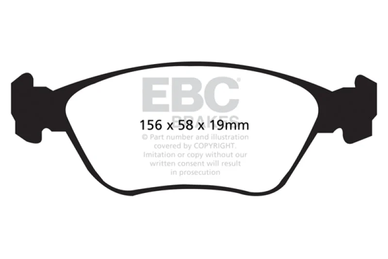 EBC - Front Yellowstuff Pad PN DP41362R