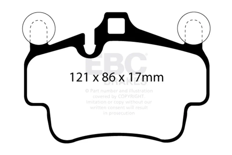 EBC - Front Yellowstuff Pad PN DP42029R