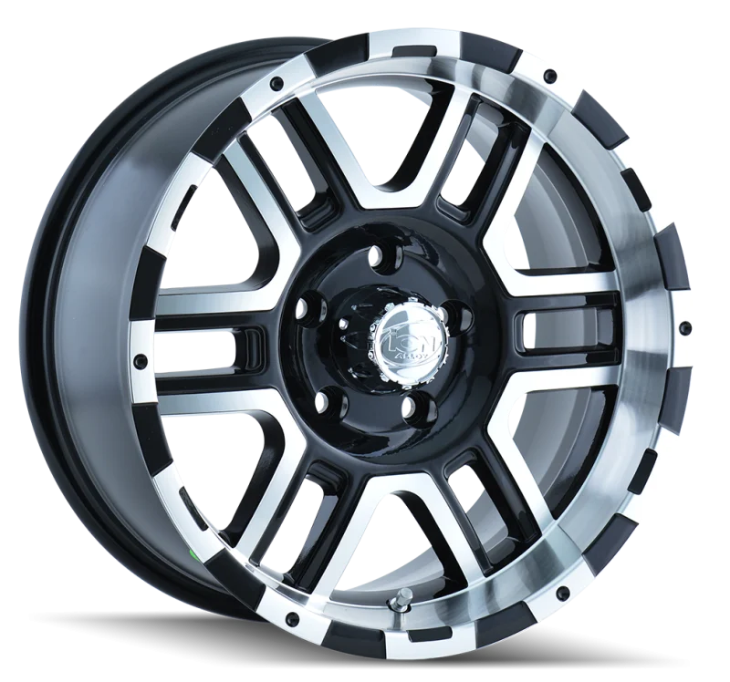 ION Type 179 18x9 / 8x165.1 BP / 12mm Offset / 130.8mm Hub Black/Machined Wheel