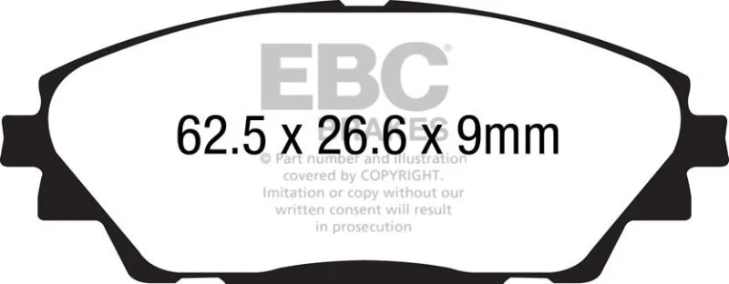 EBC - Front Greenstuff Pad PN DP22185