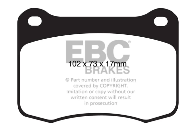 EBC - Rear Yellowstuff Pad PN DP41820R