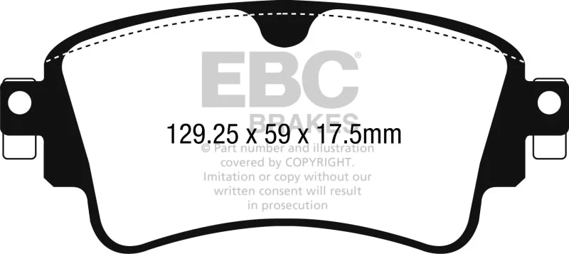 EBC - Rear Greenstuff Pad PN DP22254