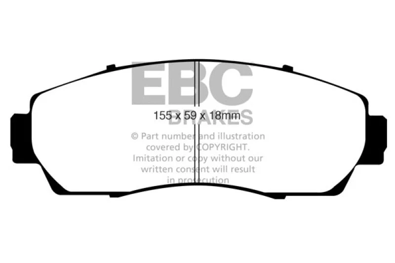 EBC - Front Redstuff Pad PN DP31743C