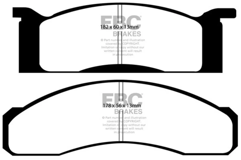 EBC - Front Redstuff Pad PN DP31158C
