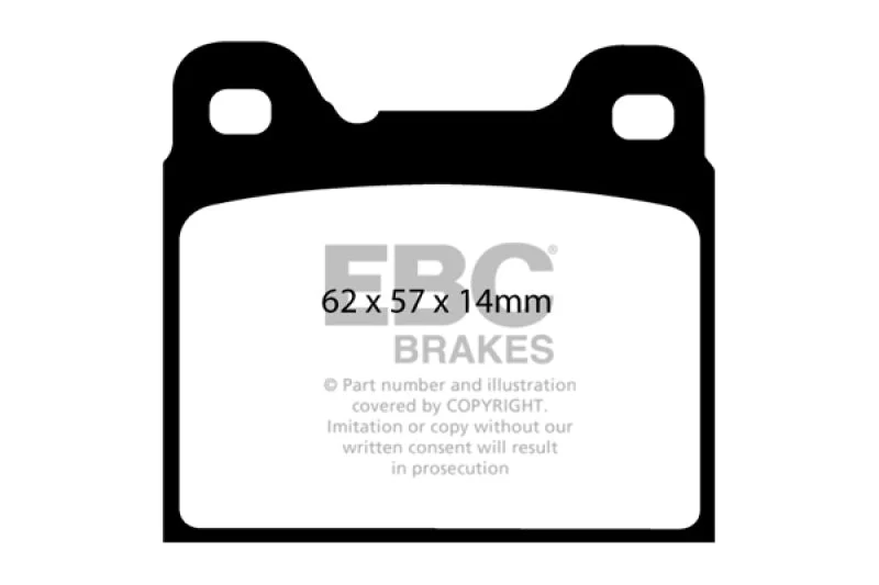 EBC - Rear Redstuff Pad PN DP31043C