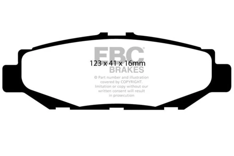 EBC - Rear Yellowstuff Pad PN DP4848R