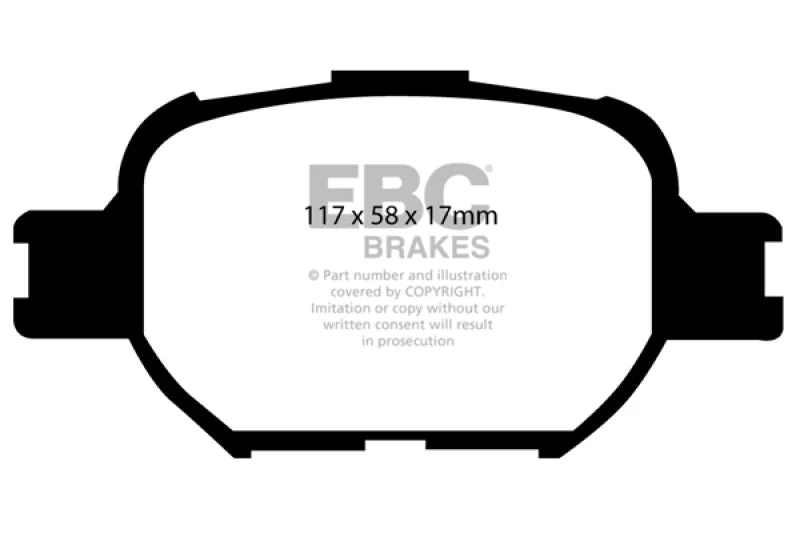 EBC - Front Yellowstuff Pad PN DP41325R