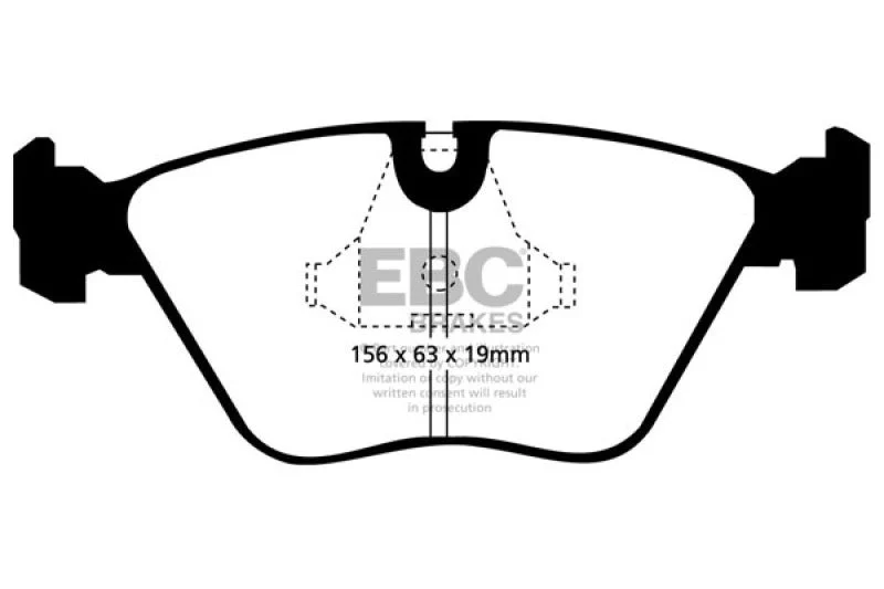 EBC - Front Yellowstuff Pad PN DP4689R