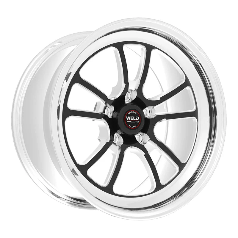 Weld S70 18x5 / 5x115 BP / 1.6in. BS Black Wheel (High Pad) - Non-Beadlock