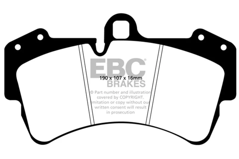 EBC - Front Yellowstuff Pad PN DP41473R