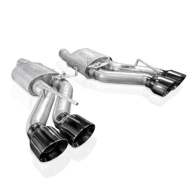 Stainless Works 22-25 Cadillac CT5-V Blackwing Axle Back Exhaust - Black Chrome Tips