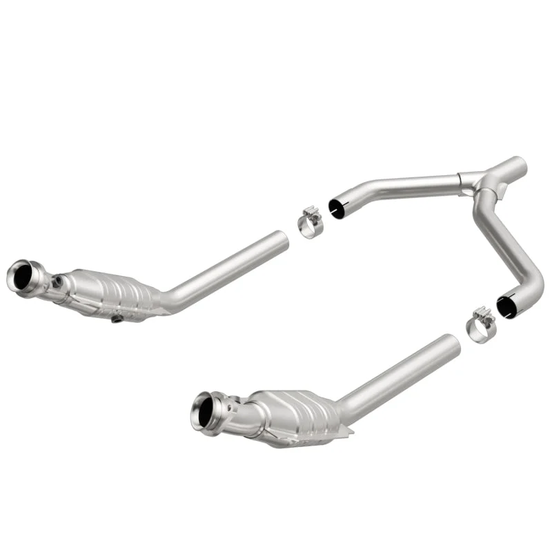 MagnaFlow Direct Fit Catalytic Converter 05-10 Ford Mustang 4.0L Y-Pipe Assembly