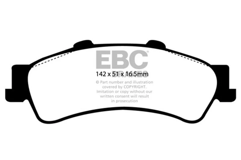 EBC - Rear Yellowstuff Pad PN DP41630R