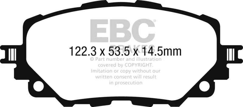 EBC - Front Greenstuff Pad PN DP22263